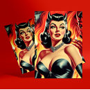 Suche nach gruselige frau postkarten Horror