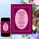 Recherche de tous les âges invitations À la fête d'anniversaire