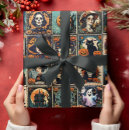 Recherche de chat et souris papier cadeau Rétro