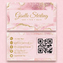 Recherche de rose or cartes visite Parties scintillant or