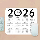 Recherche de calendrier tapis souris Logo commercial