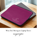 Recherche de vin rouge électronique Monogramme