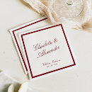 Recherche de romantique serviettes Rouge