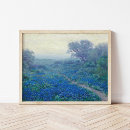 Suche nach texas landschaft poster Bluebonnets