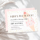 Recherche de ice cream baby shower invitations Aquarelle