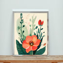 Recherche de fleur art Imprimé d'art floral