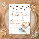 Recherche de love is brewing bridal shower invitations L'amour se prépare