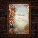 Recherche de jardin anglais posters Vintage