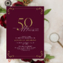 Recherche de cinquante cinquième anniversaire invitations 50 et fabuleux