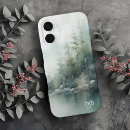 Recherche de montagne iphone coques Aquarelle