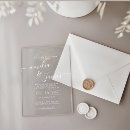 Recherche de transparent mariage invitations De modernes