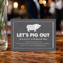 Recherche de porc de barbecue invitations Biscuit