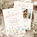 Recherche de fleur sauvage mariage invitations Rustique