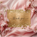 Recherche de glitter vœux cartes Parties scintillant or