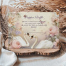 Recherche de cygne vintage invitations Pour elle