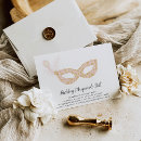 Recherche de bal costumé invitations Élégant