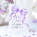 Recherche de ruban pourpre invitations Petite fille