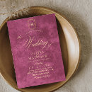 Recherche de fuchsia de mariage invitations Chic