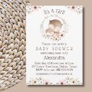 Recherche de hibou rose invitations C'est une fille