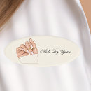 Recherche de coiffeur badge identification Manicuriste