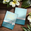 Recherche de turquoise blanc invitations Baby