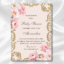 Recherche de pony baby shower invitations Rose