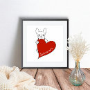 Suche nach französische bulldogge der liebe poster Welpe