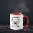 Recherche de araignée veuve noire tasses Halloween