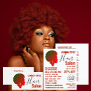 Recherche de coiffure afro cartes visite Coiffeur