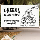 Suche nach 40 geburtstag banner Schwarz weiß