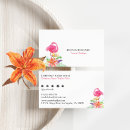 Recherche de rose flamant cartes visite Floral