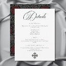 Recherche de style gothique invitations Classique