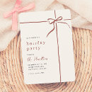 Recherche de red ribbon invitations Vacances
