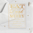 Recherche de gold foil noël invitations Joyeux