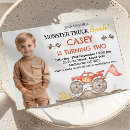 Recherche de camion rouge invitations Boy