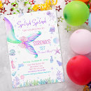 Recherche de queue sirène invitations Sirène turquoise rose pourpre