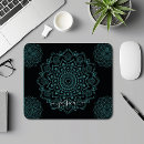 Recherche de turquoise noir tapis souris Féminin
