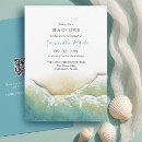 Recherche de plage turquoise invitations Bride