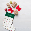 Recherche de cardinal rouge chaussette de noël Motif