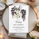 Suche nach weiße lilien einladungen Weißlilienhochzeit