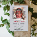 Recherche de scandinave noël invitations Conception d'aquarelle mignon