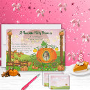 Recherche de citrouille princesse invitations Girl
