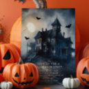 Recherche de maison hantée halloween invitations Effrayant