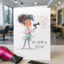 Recherche de coiffure vœux cartes Esthéticienne