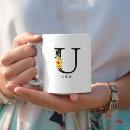 Recherche de lettres fleuries tasses Pour tous