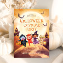 Recherche de kids costume party invitations Orange