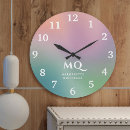 Suche nach monogramm wanduhren Niedlich