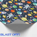 Suche nach astronaut geschenkpapier Raumschiff