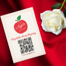 Recherche de pomme rouge invitations En vichy