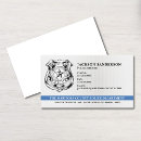 Recherche de policiers cartes visite Détective